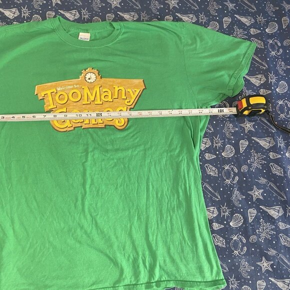 Too Many Games Convention T Shirt 2019 Collectible Merch Semi Fitted Men's XL - Picture 4 of 7